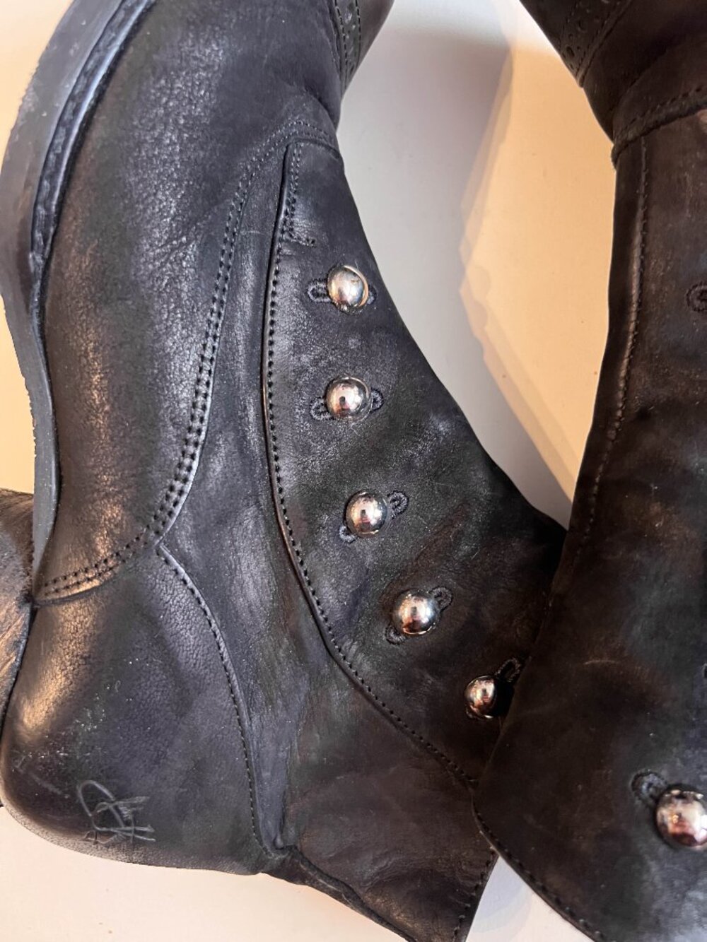 John Fluevog East End Venables Steampunk Boots 7.5 - Picture 2 of 16
